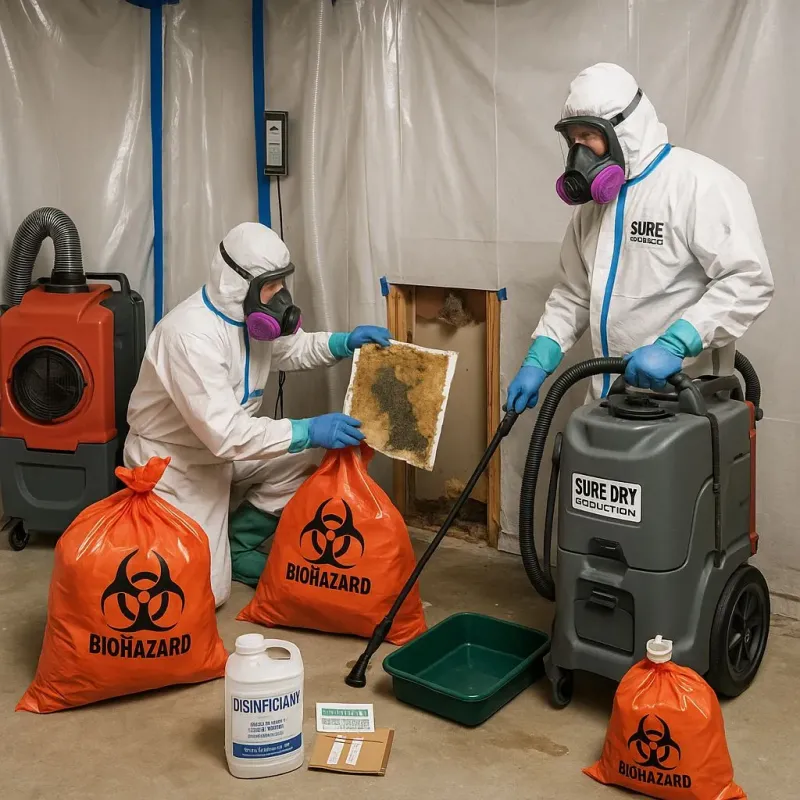 Contaminated Water Handling Protocols process in Manitou Beach-Devils Lake, MI